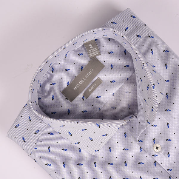 MK Light Blue Printed Shirt